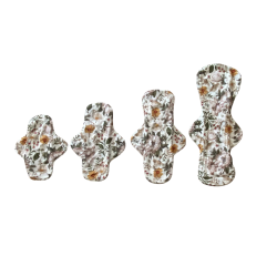 Womens Place - Efterfdselsbind / natbind i kologisk bambus og bomuld, Flowe, 40 cm