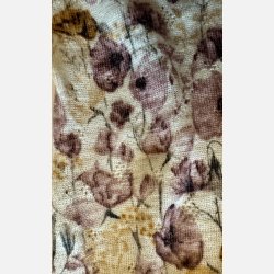 Name it - Pigebukser i  merinould,med blondemanchetter og blomstermotivet, brugte, like NY, 74 cm 