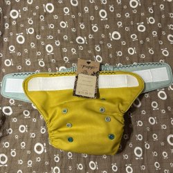 Puppi - Blecover i Merinould, new color ��Citrus Breeze��