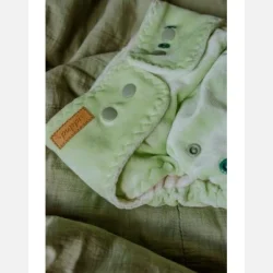 Puppi - Formsyet bambusble med en lomme Chilling Mint 