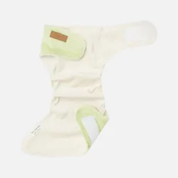 Puppi - Formsyet bambusble med en lomme Chilling Mint 