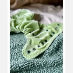 Puppi - Formsyet bambusble med en lomme Chilling Mint 