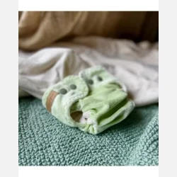 Puppi - Formsyet bambusble med en lomme Chilling Mint 