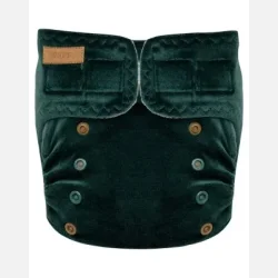 Puppi - Formsyet bambusble med en lomme Emerald