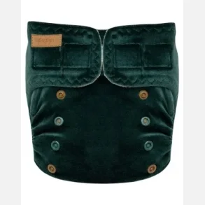 Puppi - Formsyet bambusble med en lomme Emerald