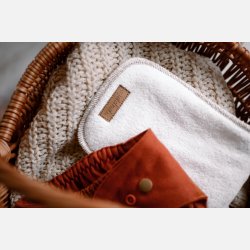 Puppi - Cover til genanvendelige stofbleer i bld merinould Rusty Fox