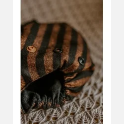 Puppi - Cover til genanvendelige stofbleer i bld merinould Bee Wild