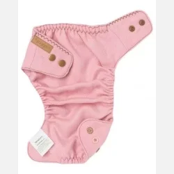 Puppi - Cover til genanvendelige stofbleer i bld merinould Peony