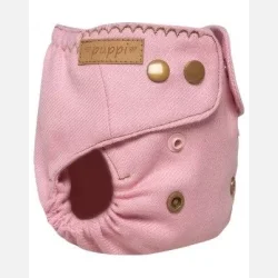 Puppi - Cover til genanvendelige stofbleer i bld merinould Peony