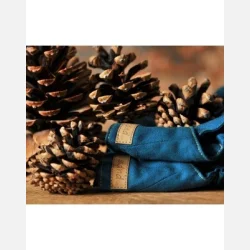 Puppi - Cover til genanvendelige stofbleer i bld merinould Royal Blue