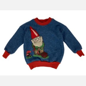 Trj i uld med julemotiv