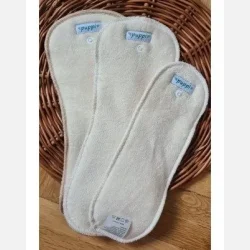 Puppi - kologisk bomuldsfrott SIO, Indlg/ Booster til Genanvendelige stofbleer